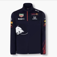 2021 ใหม่ F1 Racing ชุดแขนยาว Red Bull Racing แจ็คเก็ตฤดูใบไม้ผลิฤดูใบไม้ร่วงฤดูหนาว Red Bull CUSTOM