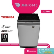 Toshiba 10.5KG Washing Machine AW-UK1150HM(SG)/Sharp 10KG DD Inverter Washing Machine Top Load Full Auto Washer ESY1019