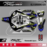 Klx sticker decal - KLx gordon - newest KLx sticker - cool KLx decal