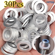 Oil Drain Plug Gasket Washers Compatible with Honda- Crush Seal Washers - 14mm, Aluminum, Precise -R