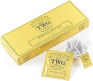 TWG Tea Moroccan Mint, Green Tea Blend In 15 Hand Sewn Cotton Tea Bags In Giftbox, 37.5G