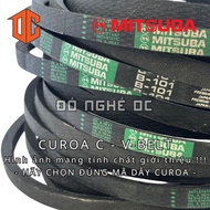 V-BELT MITSUBA Thailand Rubber Fiber C33 C88 C31 C93 C54 C44 C43 C62 C52 C21 C27 C41 C95 C63 C63 C37