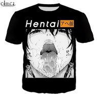 Hot Anime Ahegao t shirt [S-5XL]
