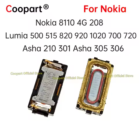 Earpiece Ear Speaker For Nokia 8110 4G 208 Lumia 500 515 820 920 1020 700 720 Asha 210 301 Asha 305 