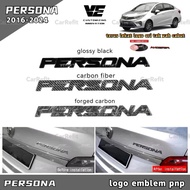 CarRefit Proton Persona Vvt MC1 2016-2024 Car logo emblem accessories