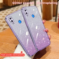 Casing huawei Nova 3i Electroplated Phone Case Sparkling Powder Phone Case