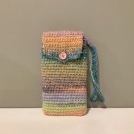 霓裳羽衣—手工鉤織手機套/適合6.7吋含以下手機