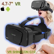 แว่นตา VR 3D รุ่นอัพเกรดล่าสุดแว่นตาเสมือนจริง สำหรับ iPhone สมาร์ทโฟน Android แว่นตาเล่นเกมชุดหูฟั