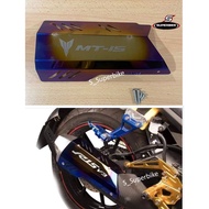 MT15 MT-15 MUFFLER COVER TITANIUM EXHAUST COVER WITH SCREW