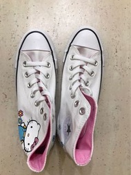 converse 匡威 hello kitty 聯名高筒鞋