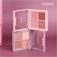 NOVO 4 Color Eyeshadow Makeup Palette Eyeshadow Palette