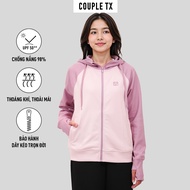Áo Khoác Nữ Couple TX Raglan Color Anti UV Form Relax WOK 2070