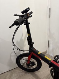 Java X1 碳纖維 16寸 18 速碟剎摺合單車