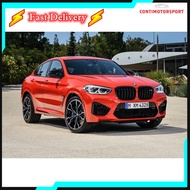 BMW X4 X SERIES G02 X4M BODY KIT BUMPER xDrive20i xDrive30i M40i Material PP BUMPER DIFFUSER SIDESKI