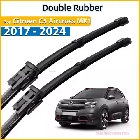 LHD Front Wiper Blades For Citroen C5 Aircross C5Aircross 2017 - 2024 Windshield Windscreen Window B