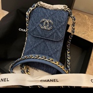 Chanel Denim Phone Bag