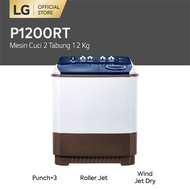 LG Mesin Cuci 2 Tabung 12 Kg - LG P1200RT