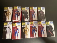 全新 Takara Tomy Star Wars marvel spider-man 合金 mini figure 每個$100