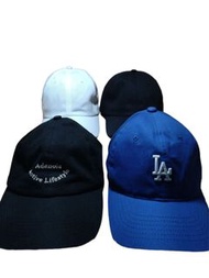 MLB棒球帽/Adanola棒球帽/素面黑白棒球帽