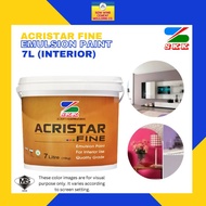 Acristar Fine Emulsion Paint SKK - 7 LITRE (Indoor/interior)