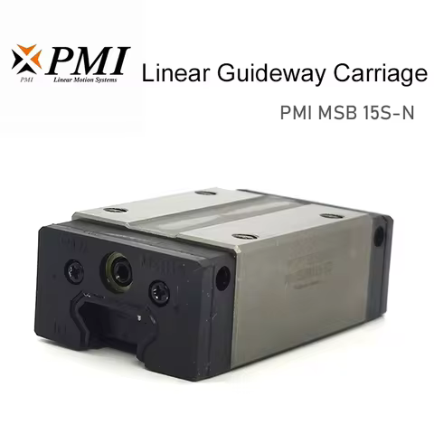 Taiwan PMI Linear Guideway Carriage Block MSB15S-N MSB15SSS MSB15SSSFC for CO2 Laser Engraving Cutti