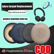 Replacement Ear pads for Jabra Evolve2 65(65MS 65UC)/Evolve2 40(40UC 40MS USB)/Elite 45h Ear with So