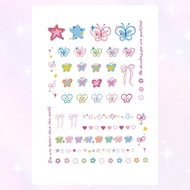 Colorful INS Style Pattern Decoration Sticker