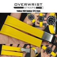 สายนาฬิกาแบบยางรุ่น FKM rubber CTS Style