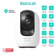 Botslab Indoor Cam 2 Pro, 3K Pan and Tilt CCTV Home Camera Security Camera IP Camera Ai (C221)
