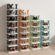 Best Sale Minimalist Pp Plastic Shelf Product Size 24Cmx26Cmx56Cm Minimalist Plastic Shoe Rack/