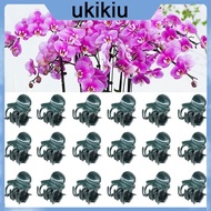 UKI 20 100Pcs Plant Clips Plant Climbing Fixing Clips Orchid Flowers Support Clips