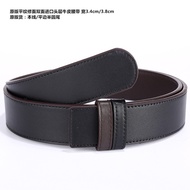 High-End Quality Original togo Leather Plain Weave Trimming First Layer Cowhide Belt Width 3.4/3.8cm