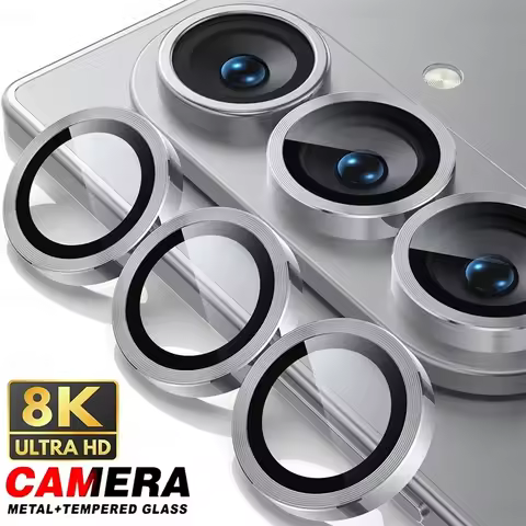 ZFold 7 Case Titanium Alloy Camera Protection Ring For Samsung Galaxy Z Fold 7 Fold7 ZFold7 5G 9H Gl