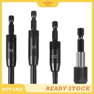 [CloudsMiles] Self-Centering Drill Bit for , 3/32 Inch, 7/64 Inch, 1/8 Inch with Bit Holder Center F