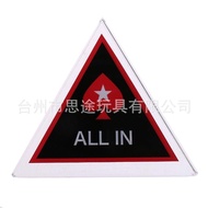Supply Dezhou Zhuangma In Stock Poker ALL Triangular Crystal IN Zhuangma 1JW6