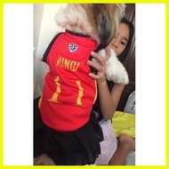 【hot sale】 Personalized Mapua Pet Jersey Pet clothes Dog Cat shihtzu