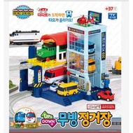 🇰🇷韓國境內版 小巴士 tayo 火車嘟嘟嘟 titipo 2層 停車塔 車子 移動站 運送站 軌道 玩具遊戲組