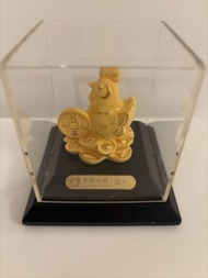 中國人壽 雞年金幣擺設