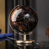 World Globe Metal Base with Bracket Rotating World Globe, Children's Learning, Classroom Geography E