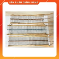 [ 100 pieces ] 1/8W COPPER FOOT RESISTANCE 5% VALUES (Plug in)
