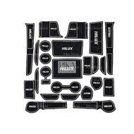 Toyota Hilux Rogue Revo 2016 - 2025 Interior Slot Mat PVC Anti Slip Mat Single Cab Hilux Accessories