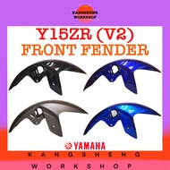 YAMAHA Y15ZR (V2) FRONT FENDER (NORMAL/ORIGINAL) ~ *BLACK/MATT GREY/MOVISTAR BLUE/NEW BLUE* (Y15 ZR 