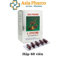 L-cystine pills, Coenzyme Q10 help beautify skin, strengthen hair, reduce hair loss - 60 pills [L-Cy