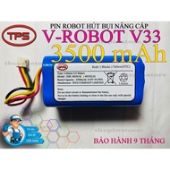 PIN ROBOT HÚT BỤI NÂNG CẤP V- ROBOT V33 BẢO HÀNH 9 THÁNG