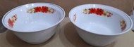 早期大同湯碗 深湯碗 麵碗 小碗公-直徑16 公分- 2碗合售