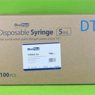 spuit 5ml onemed syringe / spuit 5cc onemed syringe / spuit 5ml