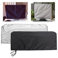 [Baru] 24 Inch Computers Flat Screen Monitor Dust Cover PC TV Fits