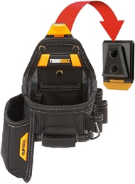 ToughBuilt - TB-CT-25X Tape Measure/All Purpose Pouch - Pockets and Loops Rugged 6-Layer Constructio