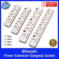 Mikasaki Power Extension Gangway Socket. Can use 2 pin plug directly. Safety Mark Approved.