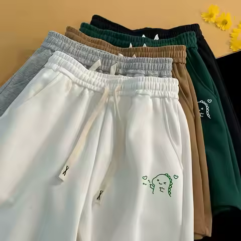 M-8XL Oversized Shorts Men's Casual Shorts Fun expressions Print Shorts Fashion Couple Basketball Sh